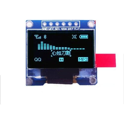 0.96 inch IIC Serial Yellow Blue OLED Display Module 128X64 I2C SSD1306 12864 LCD Screen Board GND VCC SCL SDA 0.96" for Arduino