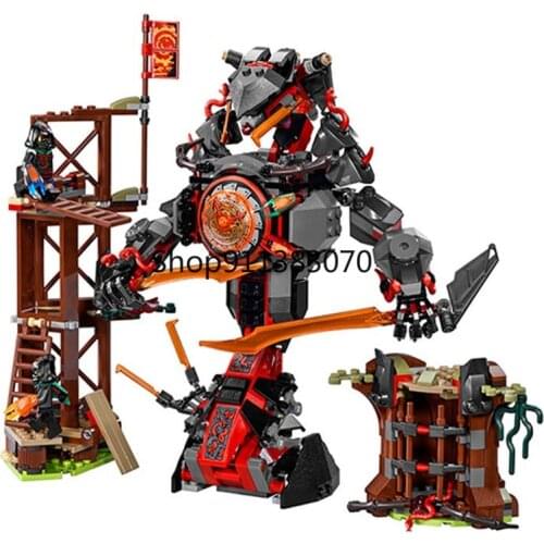 734 PCS 10583 model Set bricks Compatible 70626 Dawn of Iron Doom Building Blocks Toys birthday gift for Kids