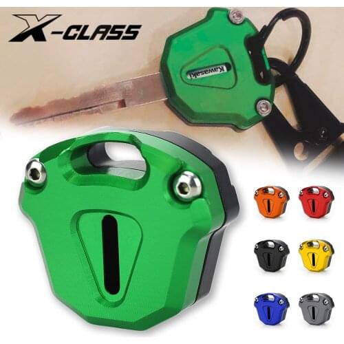 Motorcycle Key Case Key Cover Shell CNC Aluminum Accessories for Kawasaki Ninja 400 650 Z400 Z650 Versys 650 2013-2018 2019 2020