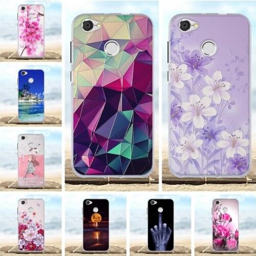 3D Flower for ZTE Blade A6 5.2" Case Back Silicone Soft Cover For ZTE Blade A6 A 6 Lite Phone Funda For ZTE Blade A6 Cover Case