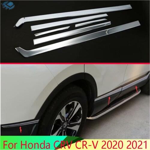 For Honda CRV CR-V 2020 2021 Car Accessories ABS Chrome Side Door Body Molding Moulding Trim