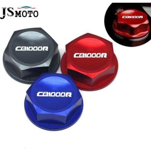 For Honda CB1000R CB 1000R cb1000r 2008-2017 Motorcycle CNC Aluminum Steering Stem Nut Head Screw Cover Cap High Quality