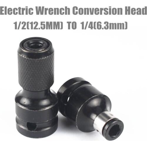 Electric Wrench Conversion Head Inner Hexagon 1/2 Turn 1/4 Telescopic Head Conversion Change Head