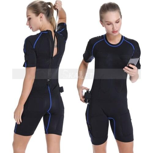 Electro Muscle Stimulate EMS Training Suit Workout Slimming Machine Wireless EMS Fitness Machine