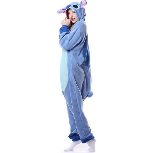 Kigurumi Fleece pajamas Unisex panda Costumes Onesies Pajamas Adult Licorne Pyjamas Animal Sleepwear Jumpsuit