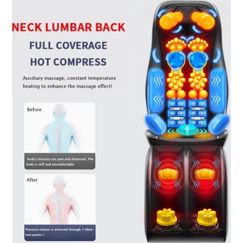 Shoulder and cervical vertebra massager instrument multi-function acupoint waist shoulder back whole body electric physiotherapy