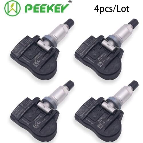 PEEKEY 4PCS 52933-2L600 TPMS FOR Kia Ceed [ED] Hyundai I10 [PA] I30 [FD] 433MHz TPMS SENSOR KIA TIRE PRESSURE SENSOR 52933-2L000