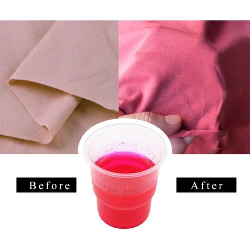 Peach Red Acid Powder Dyestuff Acrylic Paint Canvas Paint Direct Clothing Dye Textile Clothing Renovation Stain 10g Fabric Paint
