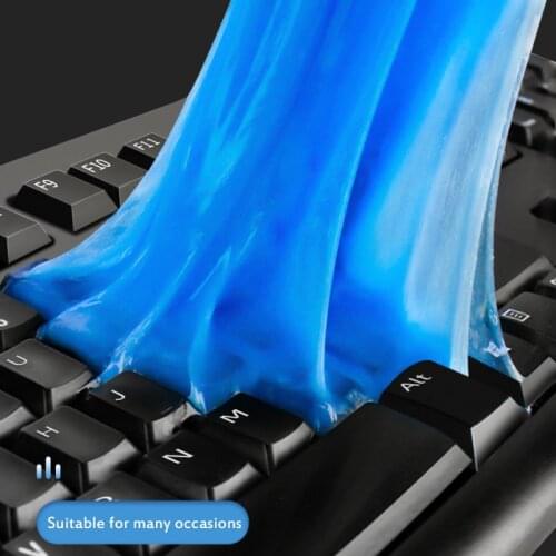 Super Auto Car Cleaning Pad Glue Powder Cleaner Magic Cleaner Dust Remover Gel Home Computer Keyboard Clean Tool Dust Clean Hot