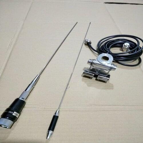 UV dual band mobile radio brackets whip antenna 145/435M car handheld two way radio antenna