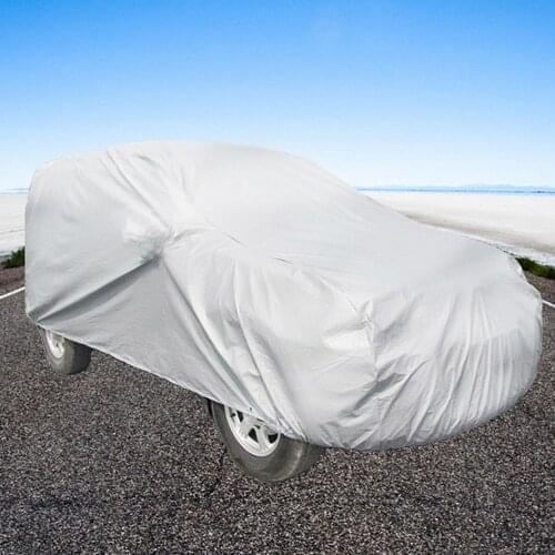 S/M/L/XL/XXL Universal Car Cover Car Windshield Cover Single Layer Waterproof and Dustproof Sunscreen Sun Dust UV Protection