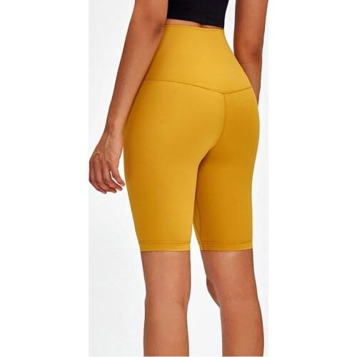 Womens High Waist Workout Yoga Shorts Tummy Control Gym Leggings With Hidden Pocket Compression Running Shorts 9 Inch Inseam