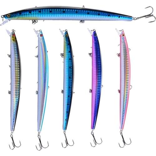1 Pcs/lot 24g 18cm Big Minnow Lure Floating Sea Fishing Lures Hard Bait Pesca Artificial Jig Wobblers Crankbait Fishing Tackle