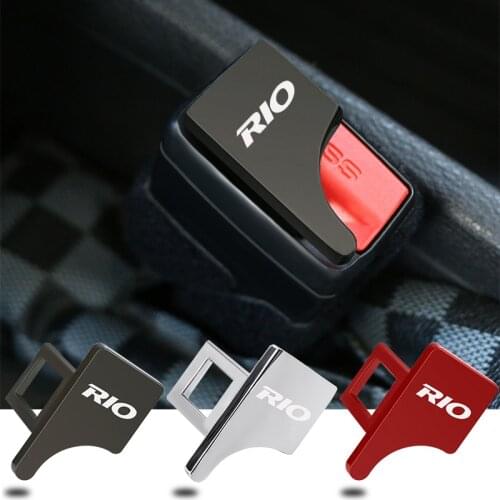 1PCS Hidden Car safety seat belt buckle clip car accessories For KIA RIO 2010-2021 Car styling