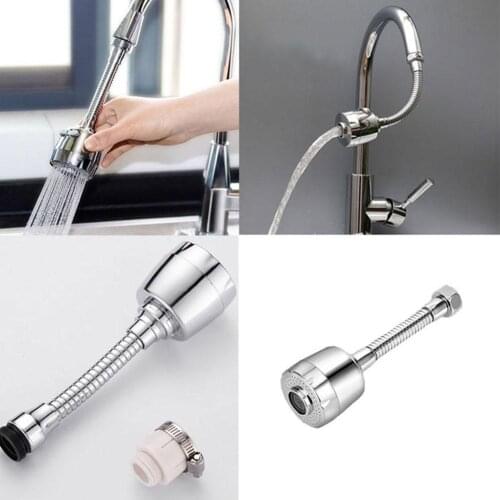 360 Rotatable Faucet Nozzle Kitchen Faucet Shower Water Faucet Parts Stream Connector Faucet Bathroom W5Q3