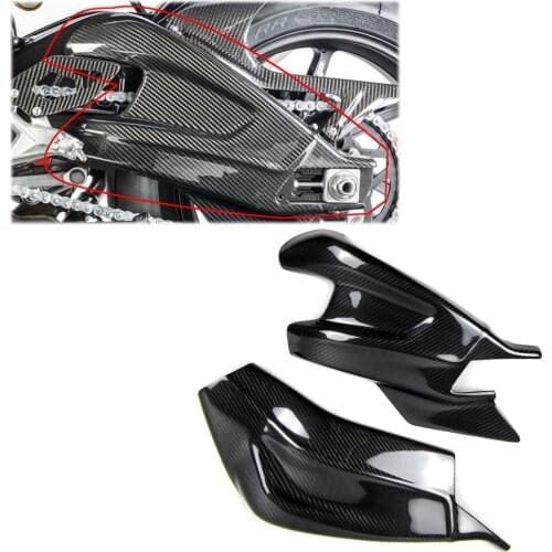 Carbon Fiber Motorcycle Accessories Swingarm Protection Cover Chain Protection for BMW S1000RR S1000 RR 2015-2018