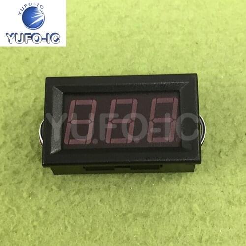 Free Ship 1PCS Three-Wire DC Voltmeter Head 0.56 Led Digital Voltmeter DC 0v-30.0v Reverse Connection