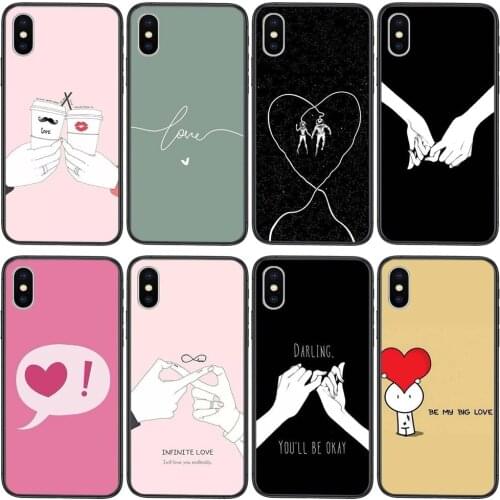 Soft TPU Print Cover Case For Xioami Redmi Note 10 Pro 5G 9 9S 9T Max 8 7 6 5 4 Pro Max Darling Be Ok Love Infinite Filles