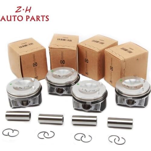 Oversize 82.51+0.5MM 21MM Pistons & Pistons Rings Set For Audi A3 A4 A5 Q5 TT VW Passat Golf GTI Tiguan Skoda Seat 2.0TFSI/TSI
