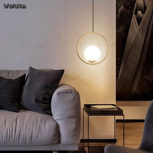 Magic bean restaurant chandelier modern minimalist bar chandelier bedroom bedside chandelier all copper lamps CD50 W07