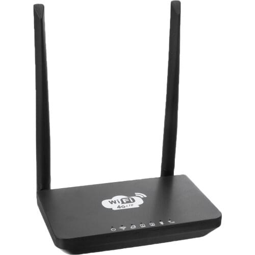 Mobile WiFi Hotspot 4G LTE Wireless Router 300Mbps SIM Card Pluggable For Home Office Network Signal Amplifier Transmission