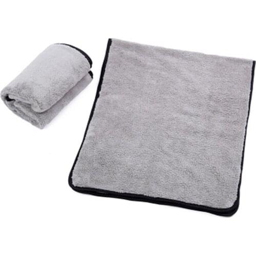 New High-Density Coral Velvet Thickened Clean Car Wash Towel Wipe Ash Oil-Absorbing Soft Towel 40X100cm