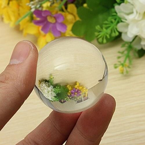New 40MM Contact Juggling Ball 100% Transparent Good Crystal Ball Stage Ball Magic Tricks for Magicians 1Pcs Kid Easy to do Toys