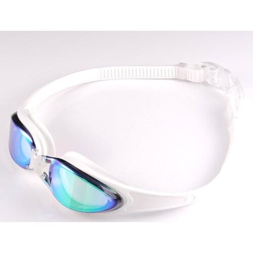 C316 game Large field of view High-end colorful Silicone HD anti-fog Electroplating film Swimming goggles Adult men and women