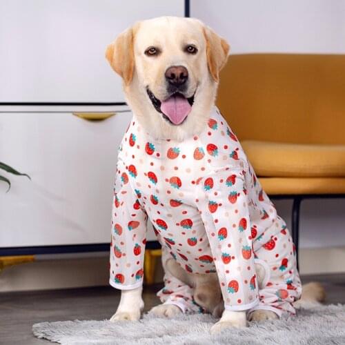Big Dog Clothing Jumpsuit Large Dog Clothes Overalls Corgi Samoyed Husky Japanese Akita Labrador Golden Retriever Costume Outfit
