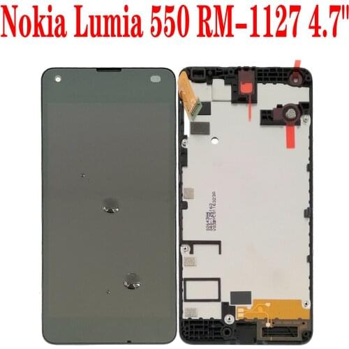 Original For Microsoft Nokia Lumia 550 N550 RM-1127 LCD Display Touch Screen
