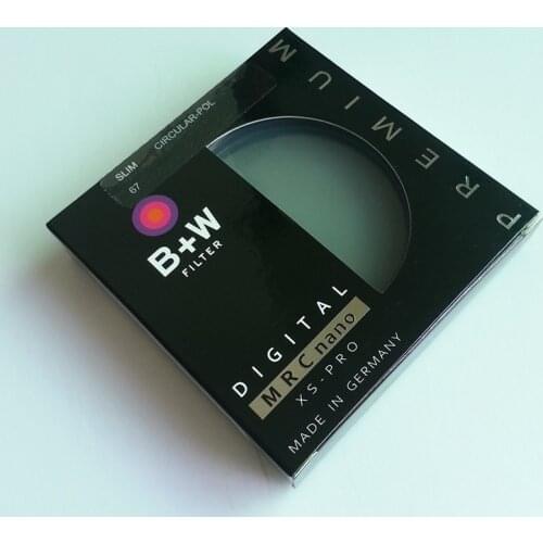 B+W CPL 67mm 72mm 77mm 82mm XS-PRO MRC Nano Haze Filter Polarizer / Polarizing CIR-PL Multicoat Protective For Camera Lens