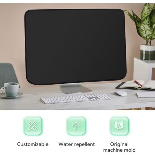 PU Leather Monitor Dust Cover For Apple 2021 IMak 24-inch Computer Protective Sleeve 24'' All-in-one PC Storage Organize