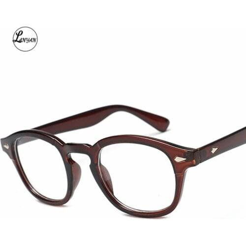 Johnny Depp Rivet sunglasses women men 2020 trending products black tea leopard rectangle sun glasses oculos de sol feminino