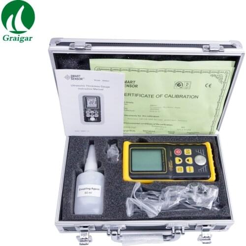 Smart Sensor Ultrasonic Thickness Meter AR850+ Accuracy: +/-(1%+/-0.1)mm