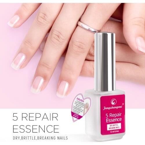 Fengshangmei 12ml 5 Repair Cuticle Essence Nail Treament Revitalize Nutrition Nail Care Oil