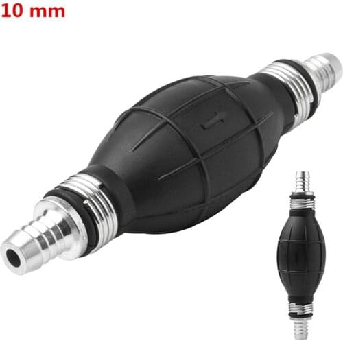 10mm Universal Rubber Fuel Pump Line Hand Primer Bulb Gas Petrol Gasoline for Auto Car Boat Marine Outboard