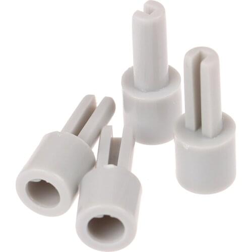 2/4pcs Plastic Mixer Potentiometer Lengthening Shaft Grey Plastic Extension Shaft Long axis 10MMX25MM