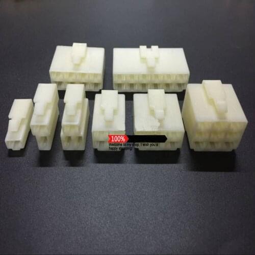 50pcs 6.3mm electric car motorcycle auto connector plug connector 1p2p3p4p6p8p high current
