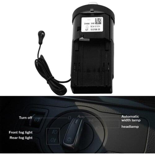 Automatic Induction Headlamp Sensor with Switch for VW GOLF 4 JETTA MK4 Polo NEW Bora Passat B5 JETTA MK6 Car Modification