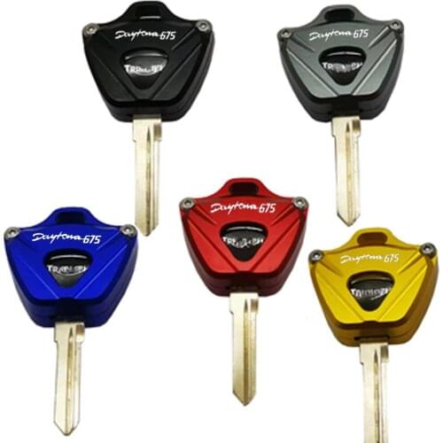 For Triumph DAYTONA 675 DAYTONA675 Motorcycle Key Cover Case Shell Keys protection