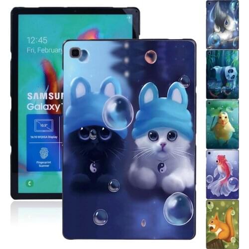 For Samsung Galaxy Tab A7 10.4" T500/Tab A 8.0 2019/Tab A 9.7 10.1 10.5" T510/S5e 10.5" T720/Tab S6 Lite P610 Animal Tablet Case