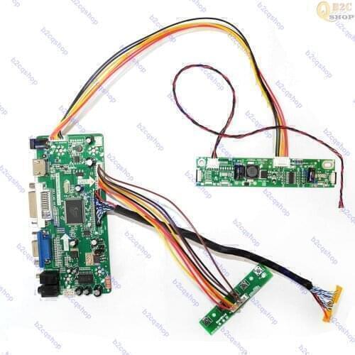 LCD Controller Adapter Converter Kit Diy monitor board for LTM230HL07 1920X1080 panel VGA DVI HDMI-compatible Audio