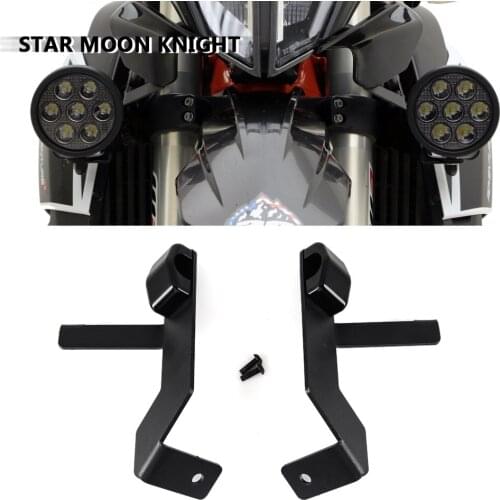 Motorcycle Fog lamp Spotlight Bracket Holder Spot Light Mount For 790 Adventure & 790 Adventure R 2019 2020 ADV