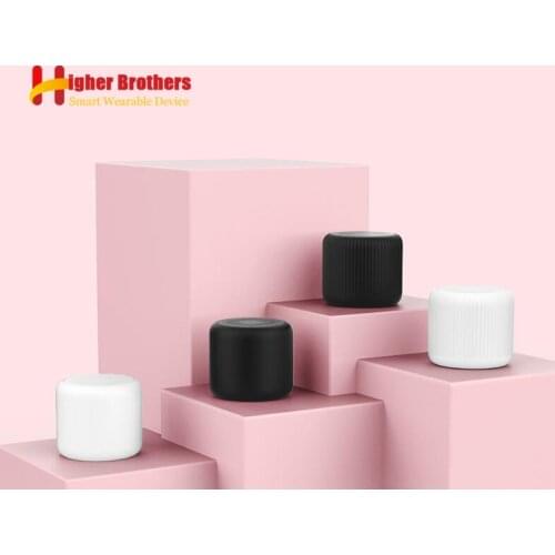 Mini Creative Lanyard Small Steel Cannon Speaker Phone Subwoofer Bicycle Lanyard Bluetooth Speaker Boys and Girls Birthday Gifts