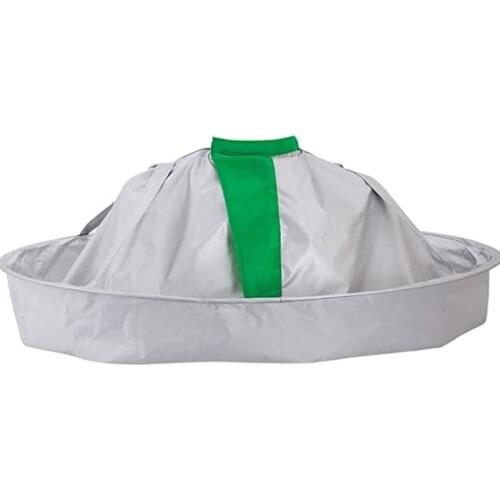 Folding Hair Cutting Gown Cloak Umbrella Reuseable Hairdressing Haircut Hair Trimming Barber Home Hair Dyeing Salon 23.62