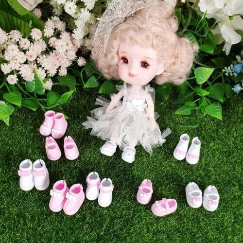 Dream Fairy 1/8 BJD Doll Shoes DoDo Series Rubber Shoes Suitable for 20cm Middie Blyth Doll ob11 DIY Toy Doll Accessories