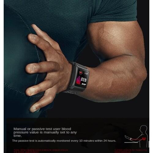 Z01 New Mens and Womens Smart Bracelet 1.3-inch Large Screen Information Selfie Waterproof Screen Sports Heart Rate K1