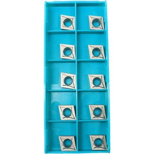 10PCS CCMT09T304 MT CT3000 Cermet Grade carbide inserts lathe cutter tools Internal turning tools CNC tools Blades Tips boring