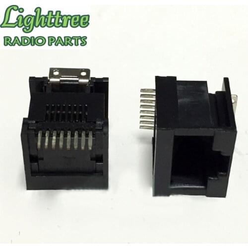 10X Microphone Socket For Motorola GM3188 GM3688 Female Connector