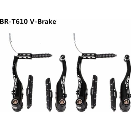 BR-T610 Acera BR-T4000 V-Brake Set MTB Upgraded BR-M422 For MTB Folding Bike City Recreational Bicycle Bike Brake